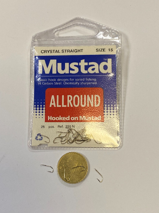 Mustad 515N Taglia 16 50Pezzi Ami per la Pesca